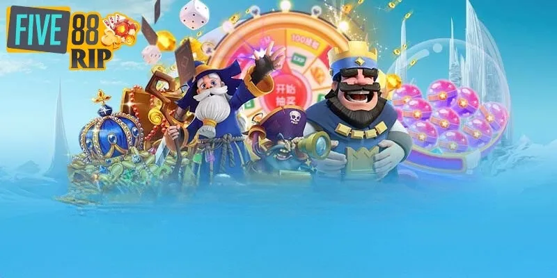 Bá Tước Quyền Năng FIVE88 - Thế giới slot quý tộc đầy mê hoặc Mỗi biểu tượng tương ứng 1 hệ số thưởng